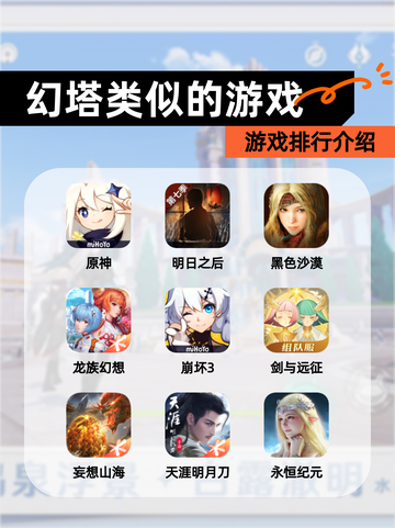 【幻塔类似的游戏】游戏排行介绍截图1