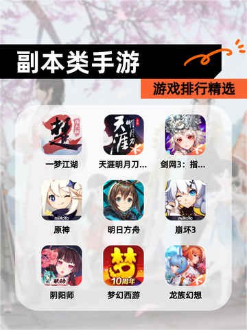 【副本类手游】游戏排行精选截图1
