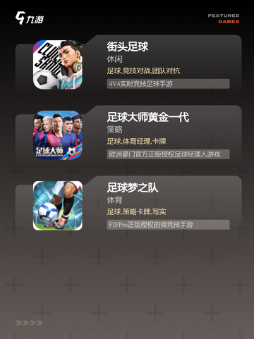 【足球的游戏】游戏推荐合集截图3