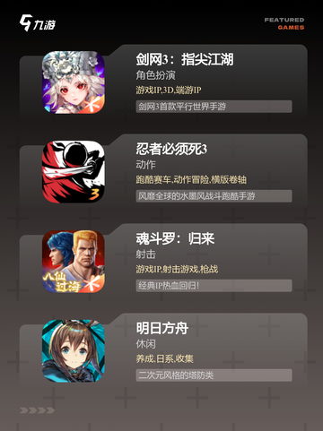 【动作闯关类游戏】手游大全精彩纷呈…截图3