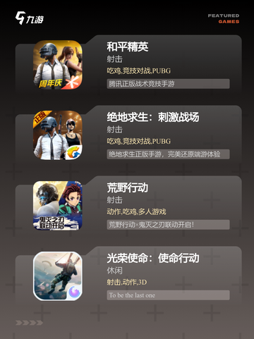 【吃鸡类型游戏】手游大全推荐截图2