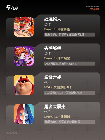 【类dnf手游】游戏大全推荐截图2