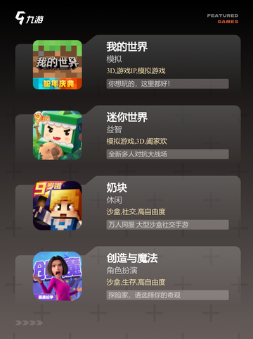 【沙盒养成类游戏】游戏推荐合集截图2