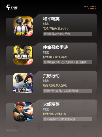 【射击类网络游戏】游戏排行权威榜单发布截图2