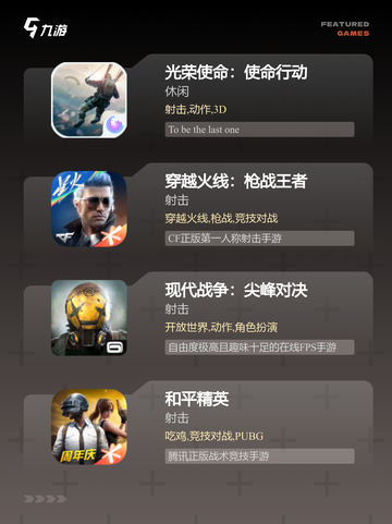 【现在战争游戏】游戏排行前十名榜单揭晓截图2