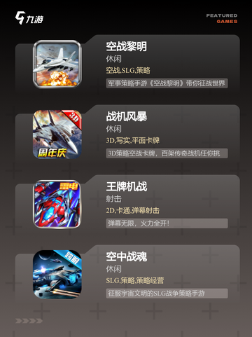 经典【空战网络游戏】游戏排行不容错过截图2