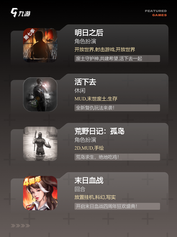 探索【末世生存游戏】游戏排行经典之作截图2