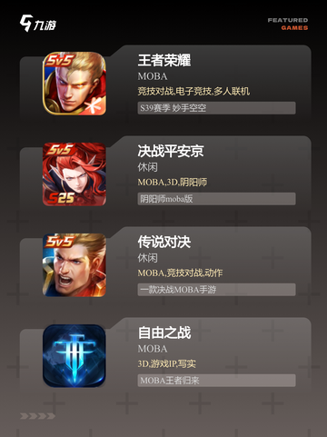 【moba新游】游戏大全：全面了解…截图2