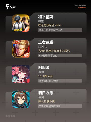 【各类手机游戏】游戏推荐榜单截图2