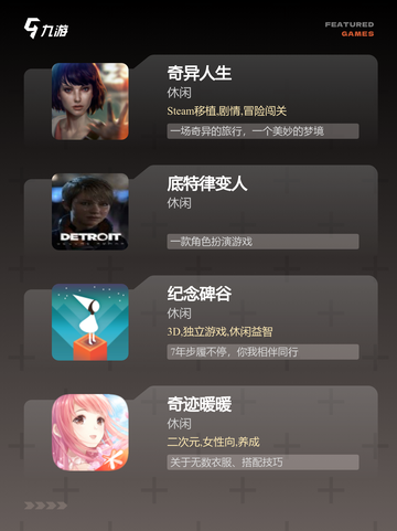 【像电影的游戏】游戏大全中的顶级之作截图2