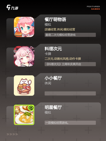 【开餐厅的游戏】游戏大全中的模拟经营佳作截图2