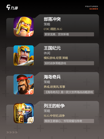 【所有策略的游戏】游戏推荐指南截图3