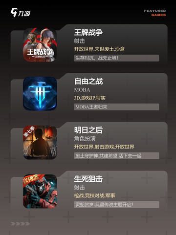 【枪战网游排行榜】游戏推荐经典必玩截图3