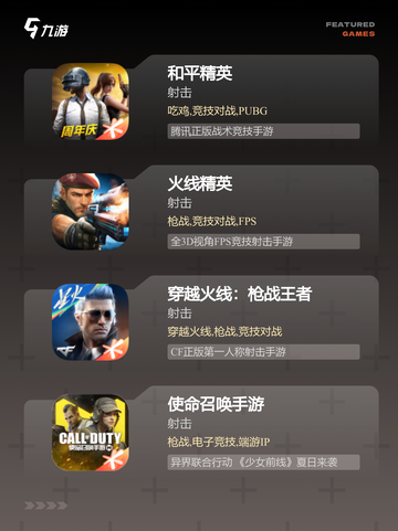 最新【枪战一类的游戏】游戏推荐合集截图2