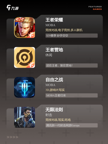 【王者推出的游戏】游戏排行精选截图2