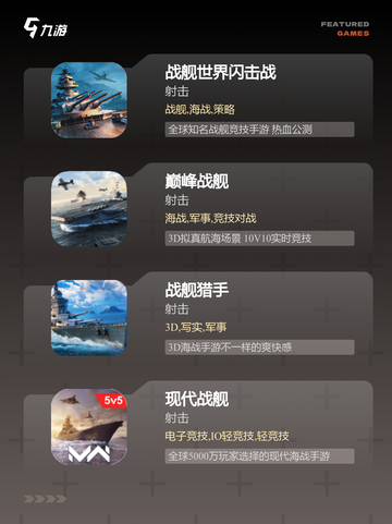 最新【手游战舰游戏】游戏大全介绍截图2