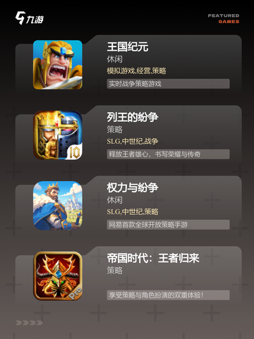 【中世纪王朝游戏】游戏大全：深入探…截图2