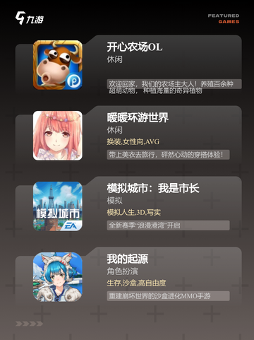 玩转【经营养成类手游】手游大全截图3