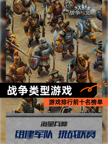 【战争类型游戏】游戏排行前十名榜单截图1