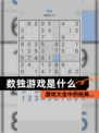 【数独游戏是什么】游戏大全中的经典…