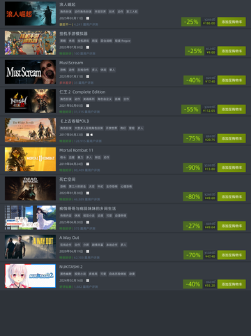 8月6日Steam特惠游戏榜单🔥截图4