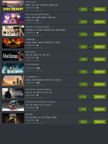 8月8日Steam特惠游戏榜单🔥🎮截图4