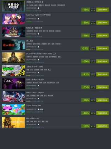 8月9日Steam特惠游戏榜单🔥🎮截图5
