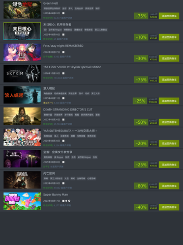 🎮8月10日Steam特别优惠游戏榜单出炉！🔥截图5
