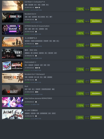 8月13日Steam特别优惠游戏榜单来啦🔥截图3