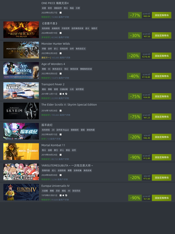 8月15日Steam特惠游戏榜单🔥截图5