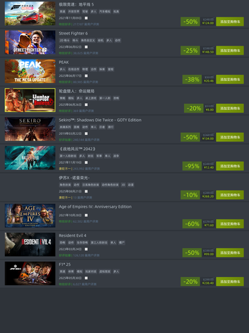 🔥8月24日Steam特别优惠游戏榜单出炉！🎮💥截图1