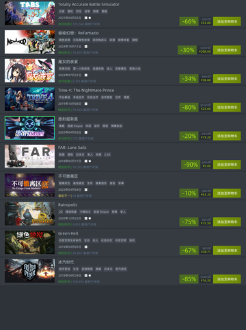 4月9日🎮特别优惠游戏🔥榜单推荐✨截图4