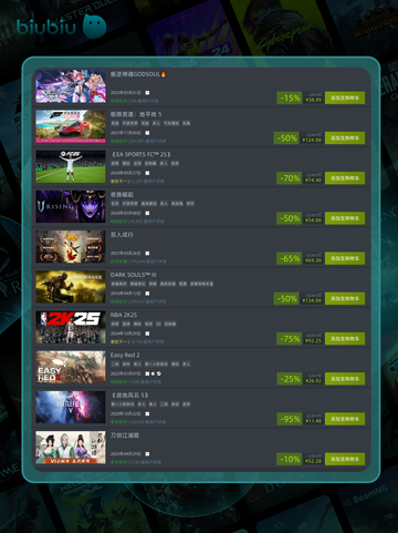 5月3日🔥特别优惠游戏榜单来啦！🎮截图2