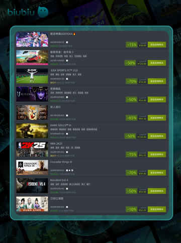 5月4日特别优惠游戏🔥榜单来啦！🎮截图2