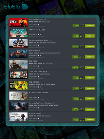 9⃣6⃣特惠游戏榜单🔥限时抢购🎮截图2