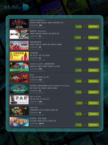 4月15日🔥特别优惠游戏榜单来啦！🎮截图6