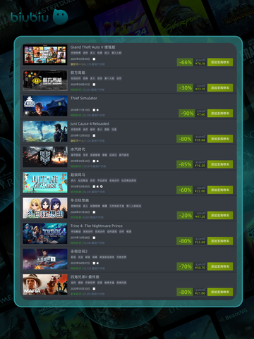5月20日特别优惠游戏🔥榜单来啦！🎮截图6