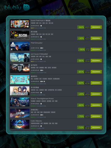 5月18日特别优惠游戏🔥榜单来啦！🎮截图6