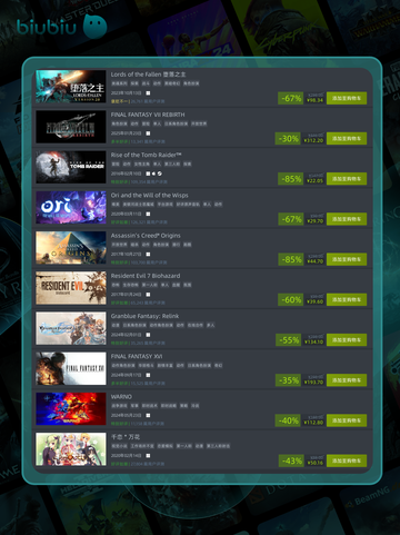 5月1日🔥特别优惠游戏榜单来啦！🎮截图5