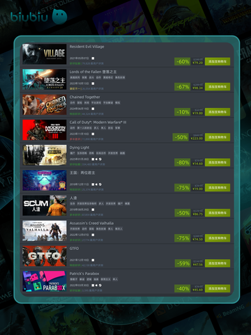 4月25日特别优惠游戏🔥榜单来啦！🎮截图4